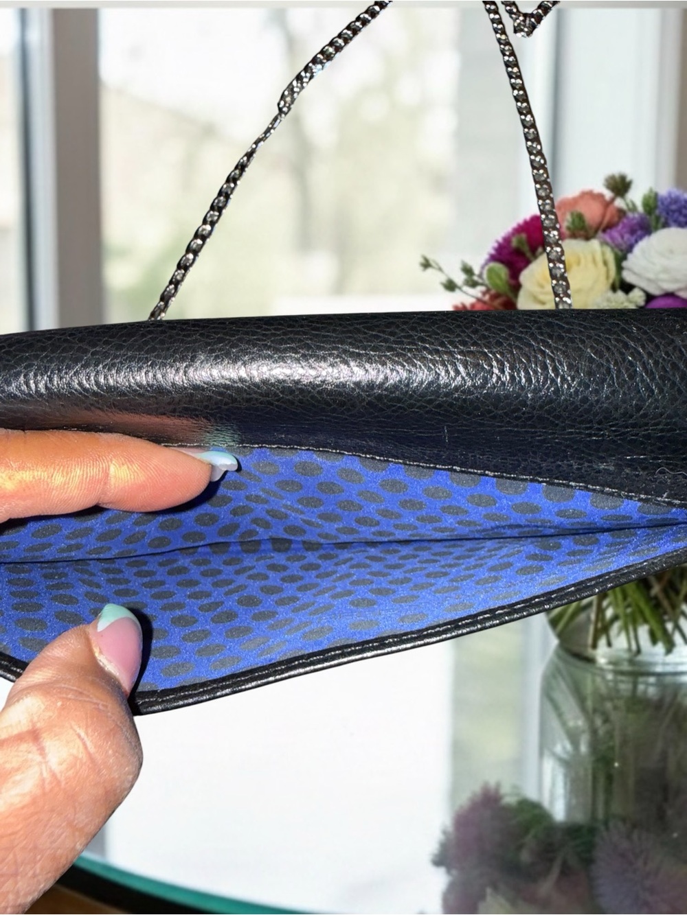 Rebecca Minkoff Black Crossbody Chain Strap Bag EUC - Picture 5 of 6